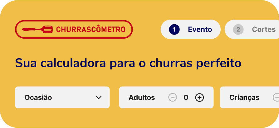 Churrascômetro, Friboi's interactive barbecue-quantity calculator.
