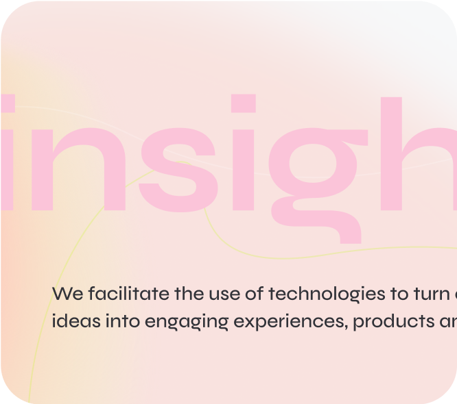 Bolha.ag 'insights' section on a gradient background.